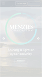 Mobile Screenshot of menziesfoundation.org.au